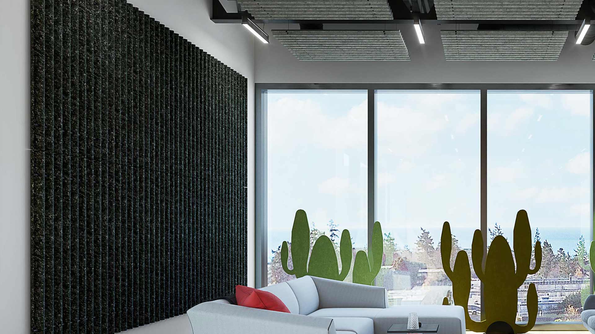 Diffuse Wall Panels - Acoustic wall panel - AllSfär